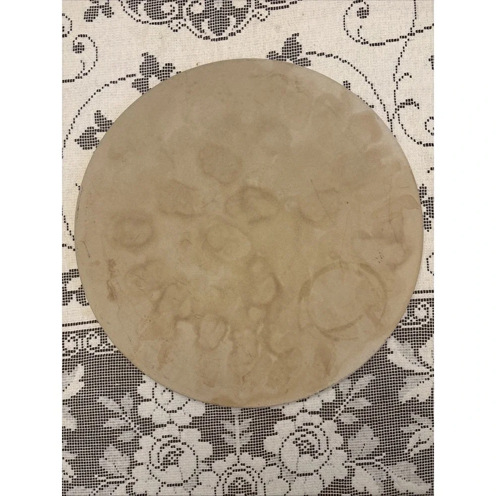 Home & Garden Party, LTD Pizza Stone 14.5 Inches Round Heavy Duty Seasoned EUC
